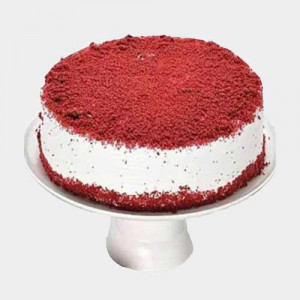 round-shape-red-velvet-cake